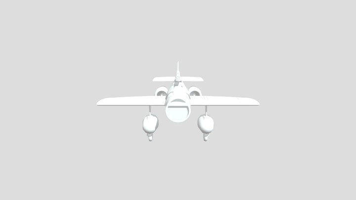 Lightning Jet (WIP BASE MODEL) 3D Model