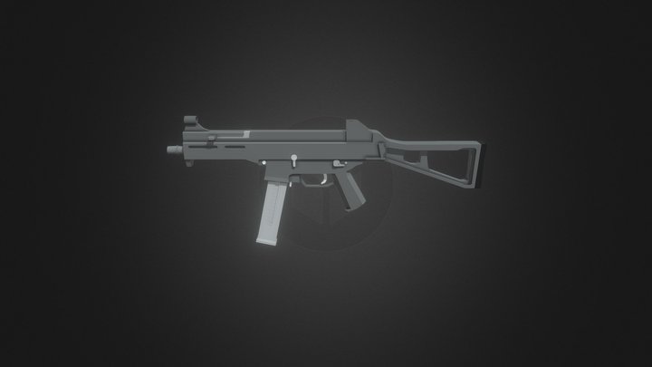 ump-45 3D Model