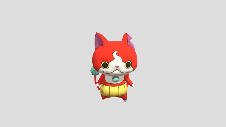 Jibanyan 3D Model