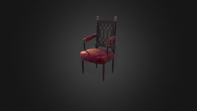 Royal Chair 3D Model