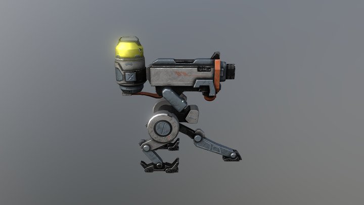 Valorant - Killjoy Turret Realistic 3D Model