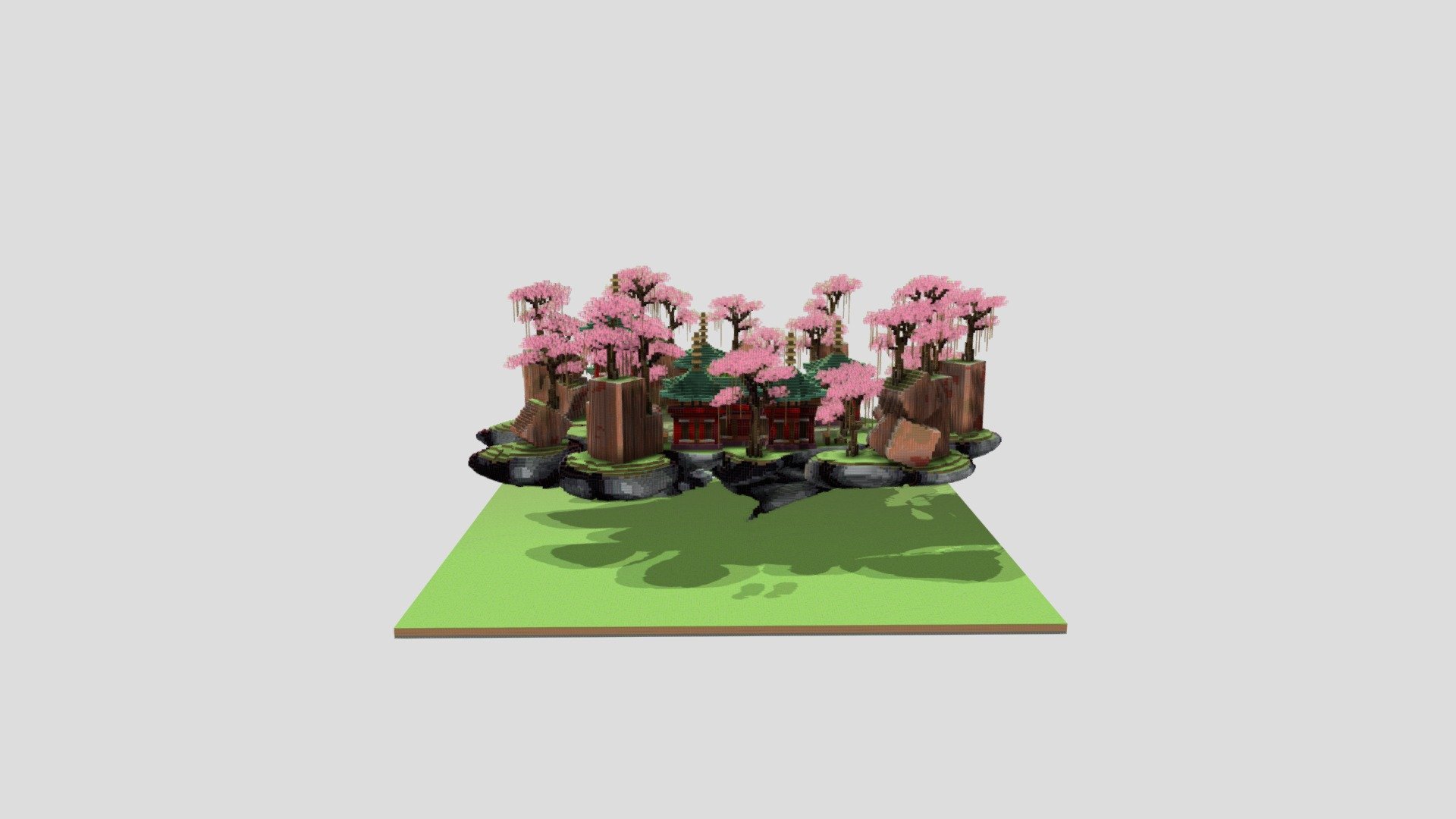 Oriental Structure Hub - 200x200 - 3D model by Senior Studios ...