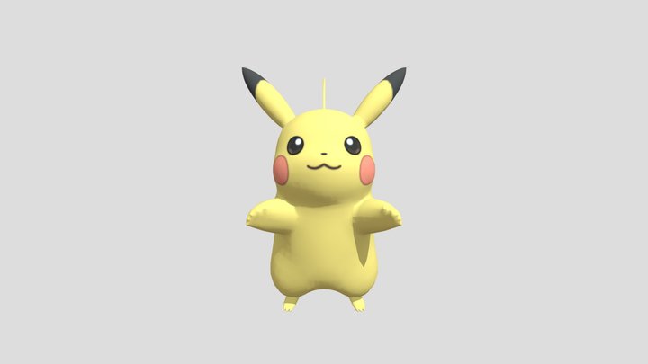 Pikachu 3D Model