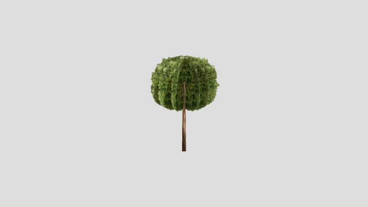ps1 tree 3D Model