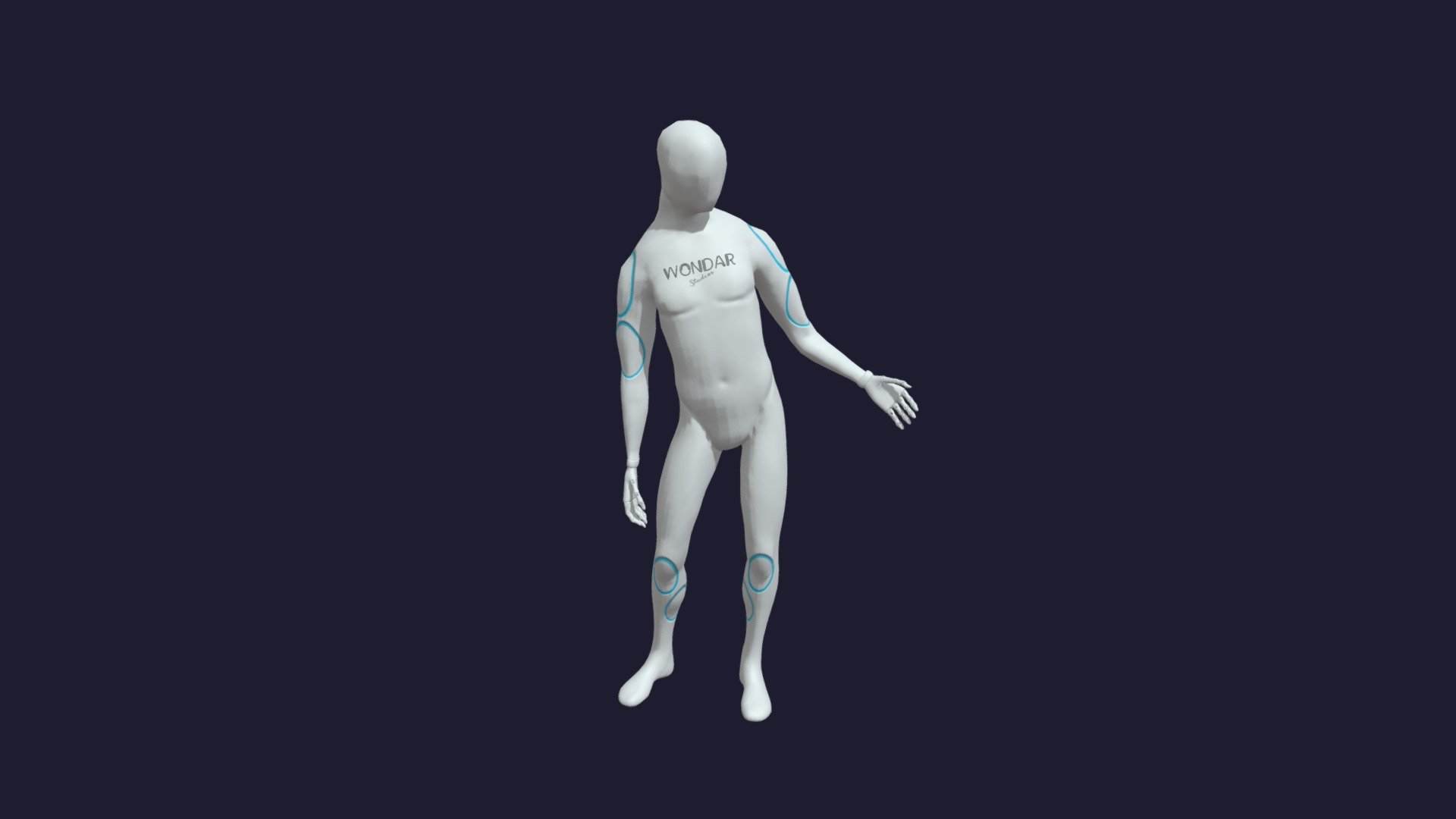 Posing 3 — Sketchfab embed 3D viewer