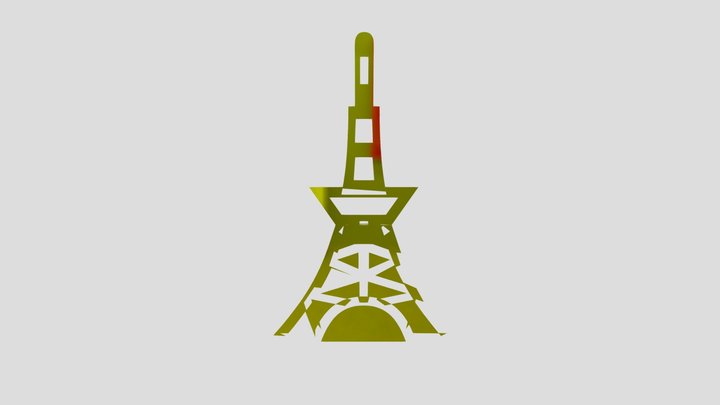 Tokyo Tower – Modelo 3D gratuito STL