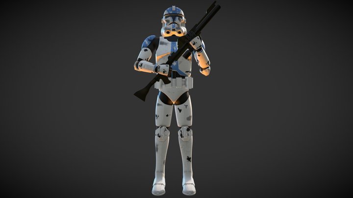 Clone Trooper 3D Model