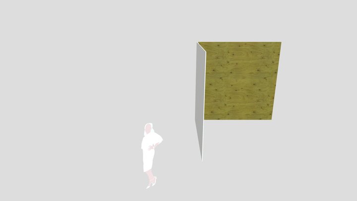 8panel climbing wall 3D Model