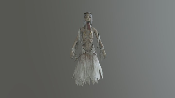 Noonwraith (Witcher) Organic Forms Project 3D Model
