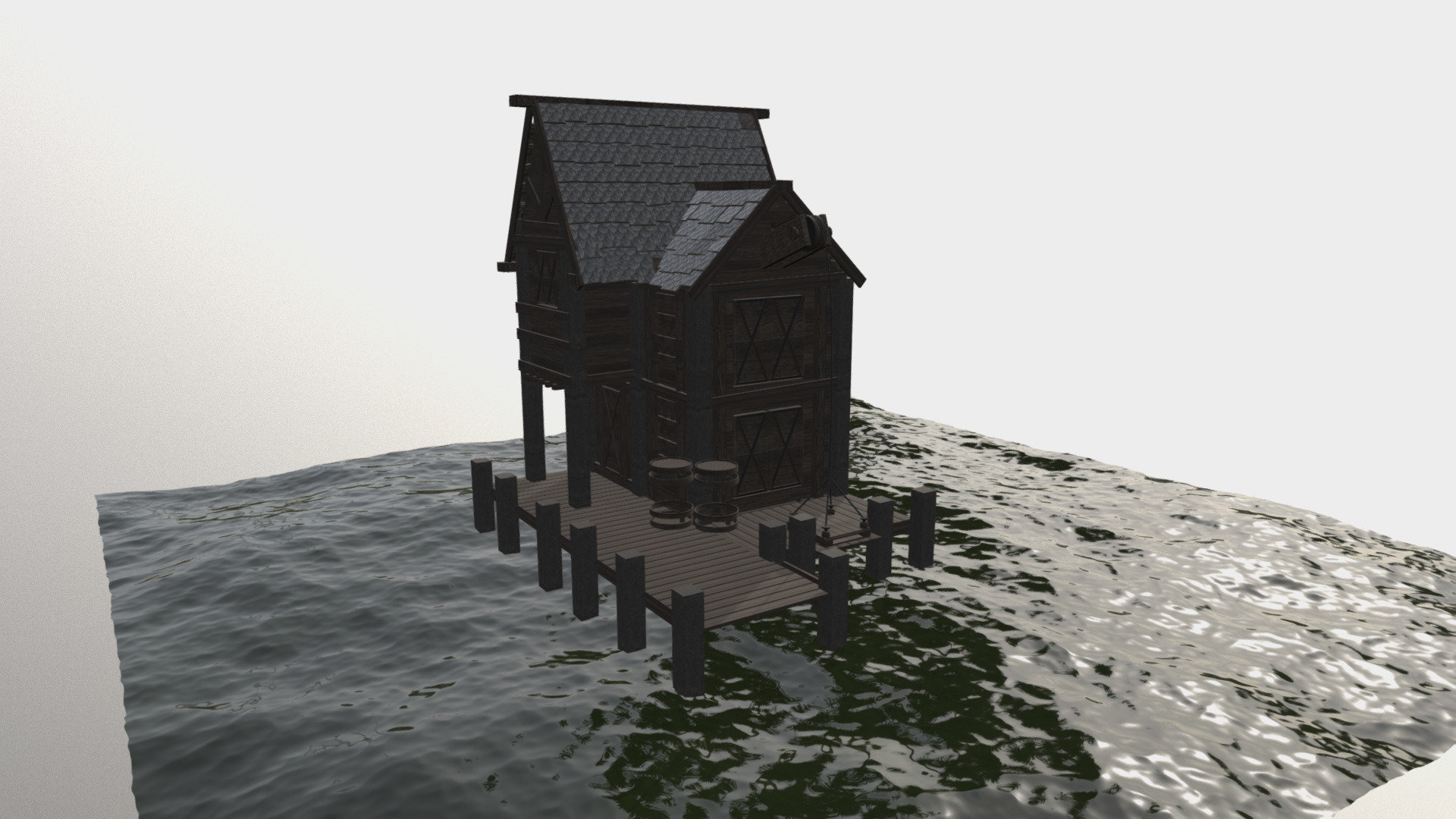 Lake Town House