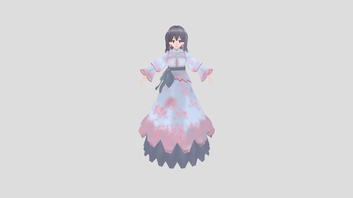 Girl 3D Model