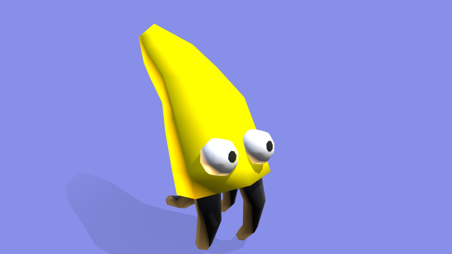Rigged Banana Character