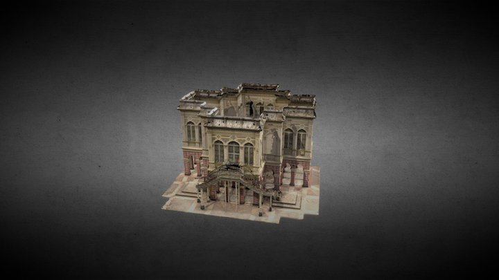 Pabellón Morisco 3D Model