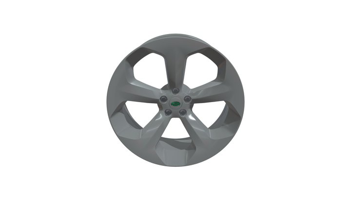 Land Rover Wheel 3D Model