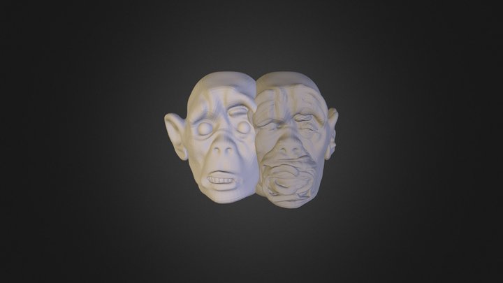 Code-monkey 3D Model