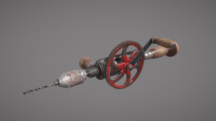 Millers Falls No. 980 Drill 3D Model