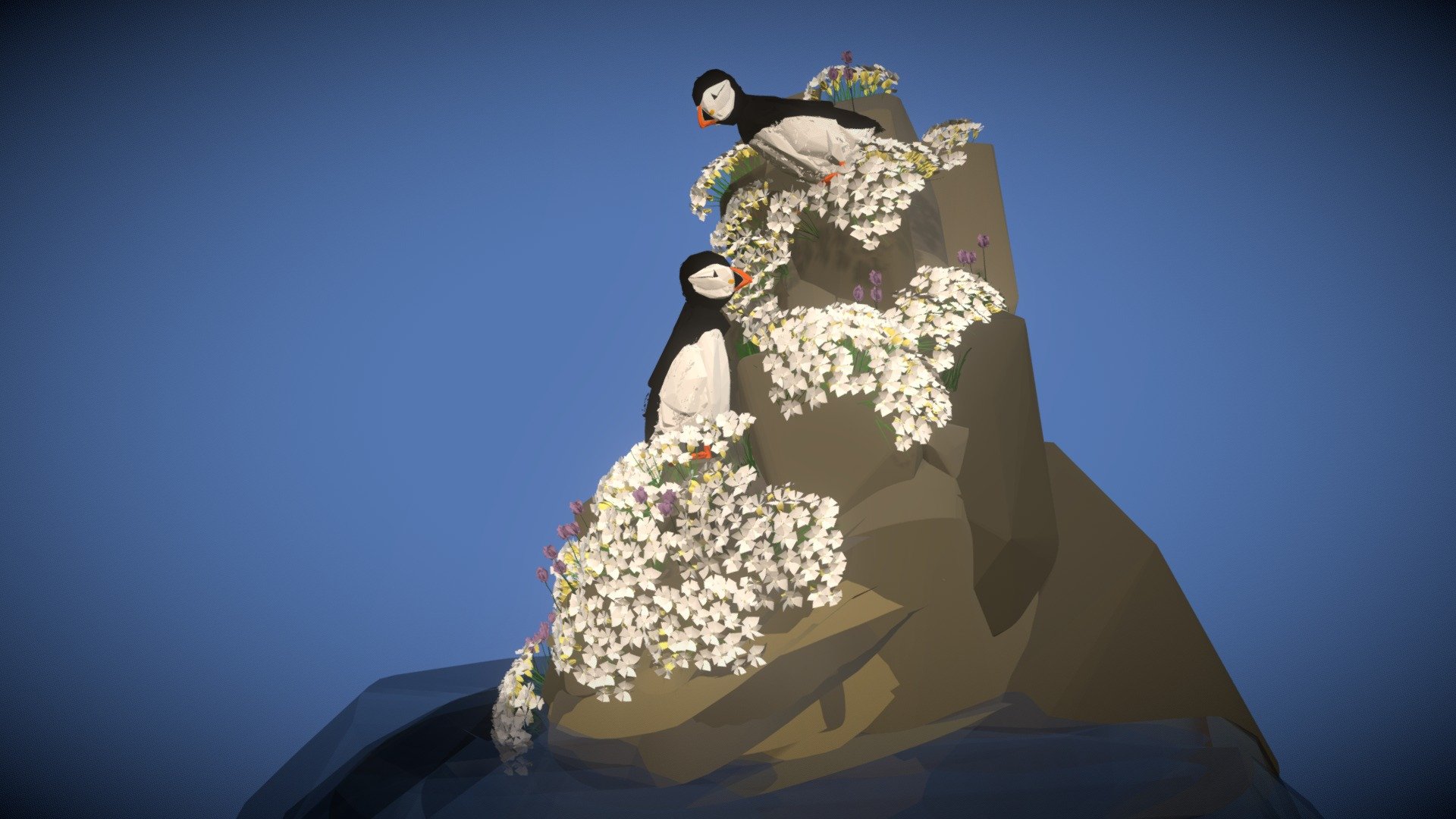 Puffins - Tilt Brush