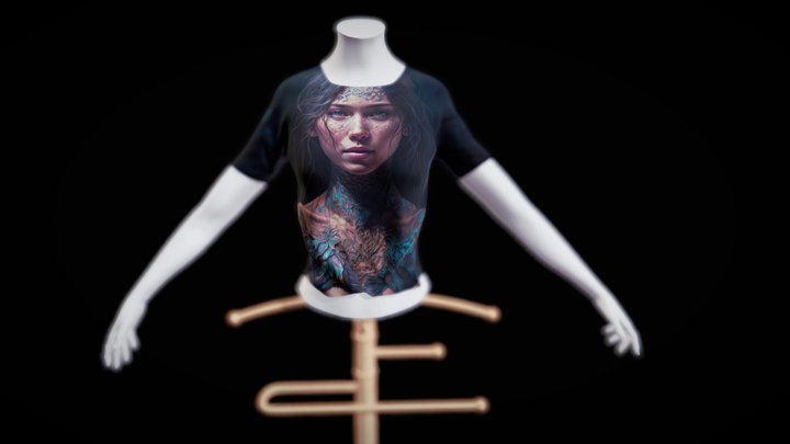 T-shirts 3D Model