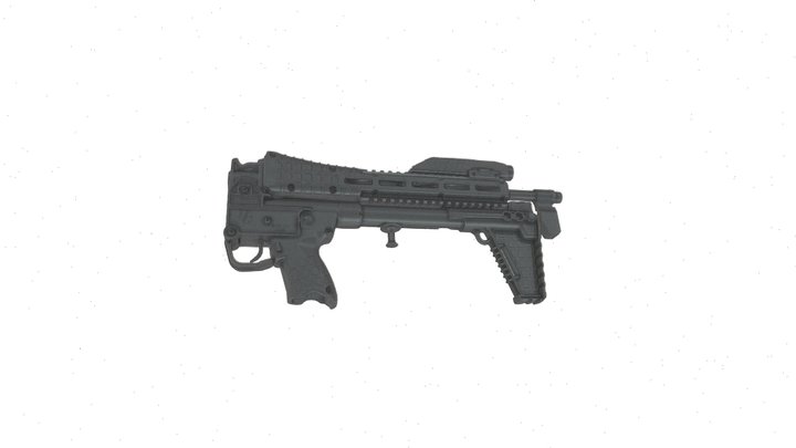 Toy Gun 3D Model
