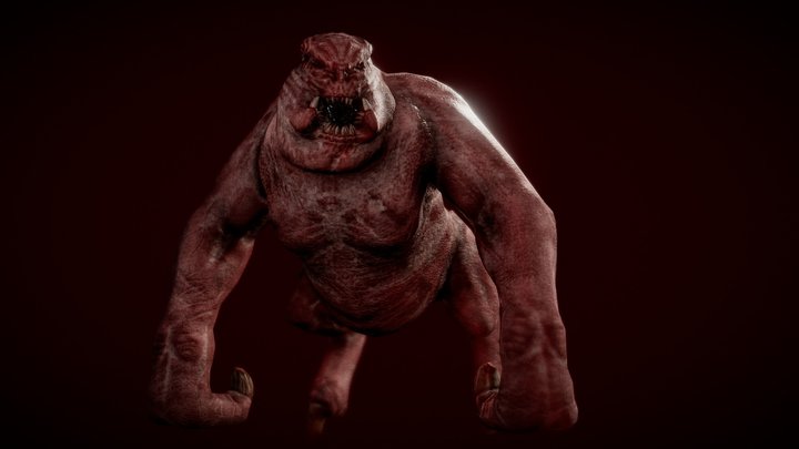 monster juggernaut 3D Model