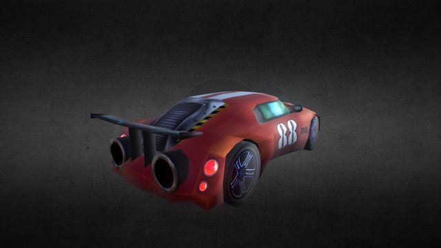 SuperCar4 3D Model