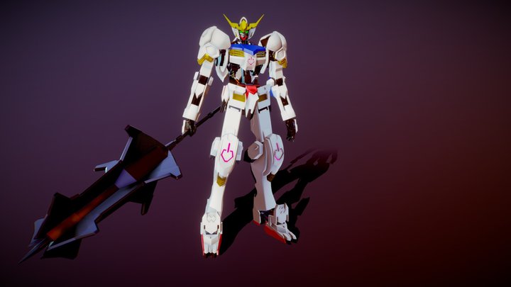 ASW-G-08 Gundam Barbatos 3D Model