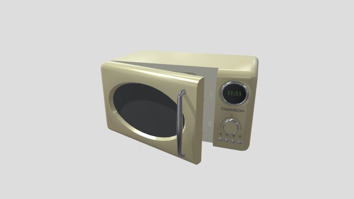 microwave 3D Model