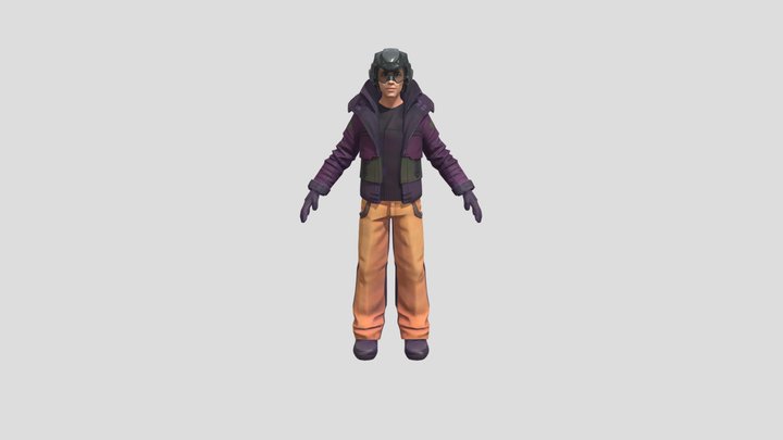 Purple Dynamo 3D Model