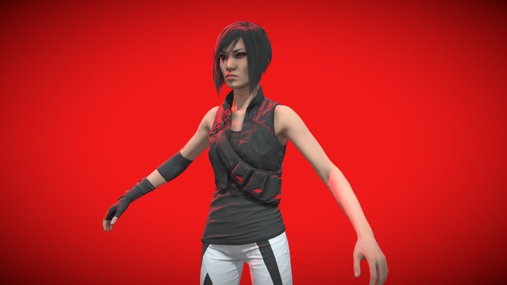 Faith Connors (Mirror's Edge Catalyst) – Modello 3D gratuito STL
