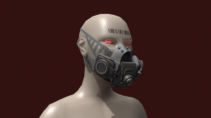 GASMASK 3D Model