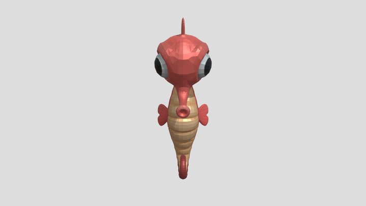 Seahorse 3D Model