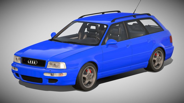 1995 Audi RS2 Avant – Free 3D Model STL