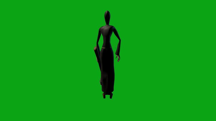Evil Nun 1  No Animations Controller 3D Model