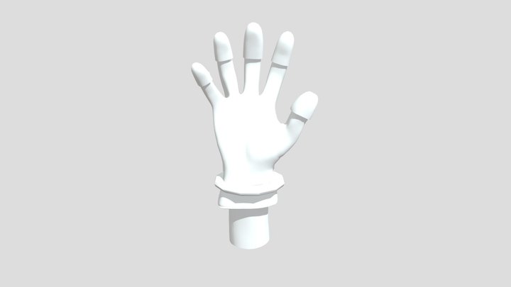 Haptic Glove 3D Model