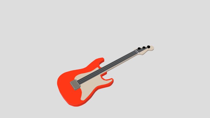 fenderguit3 3D Model