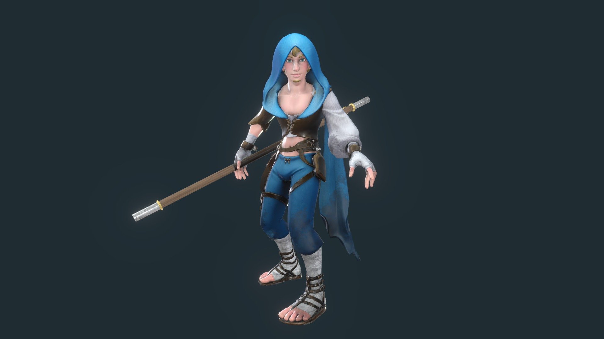 Halfling Monk
