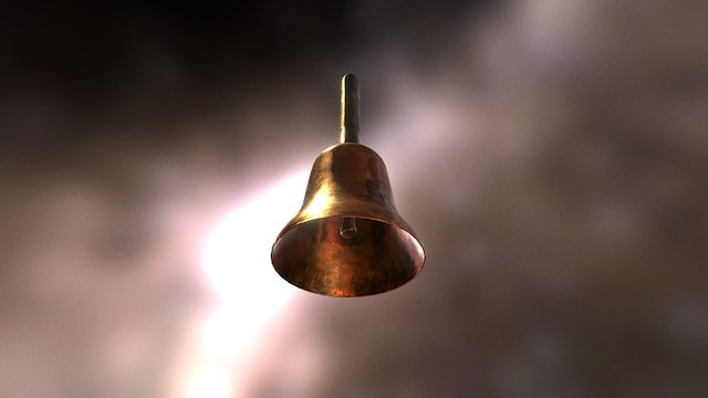 Hand Bell 3D Model