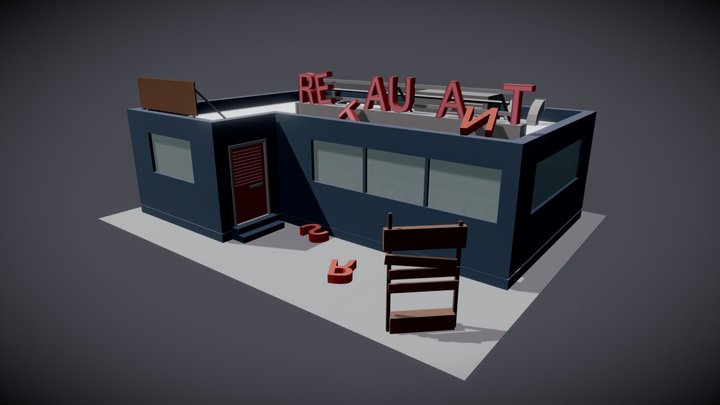 Restaurant 3D Model