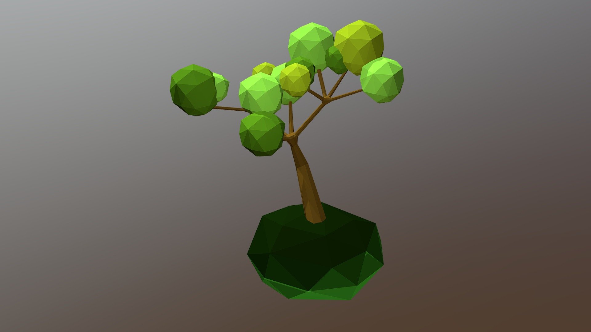 Low poly Tree