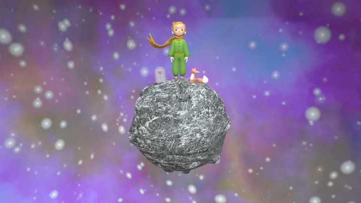小王子  Le Petit Prince 3D Model