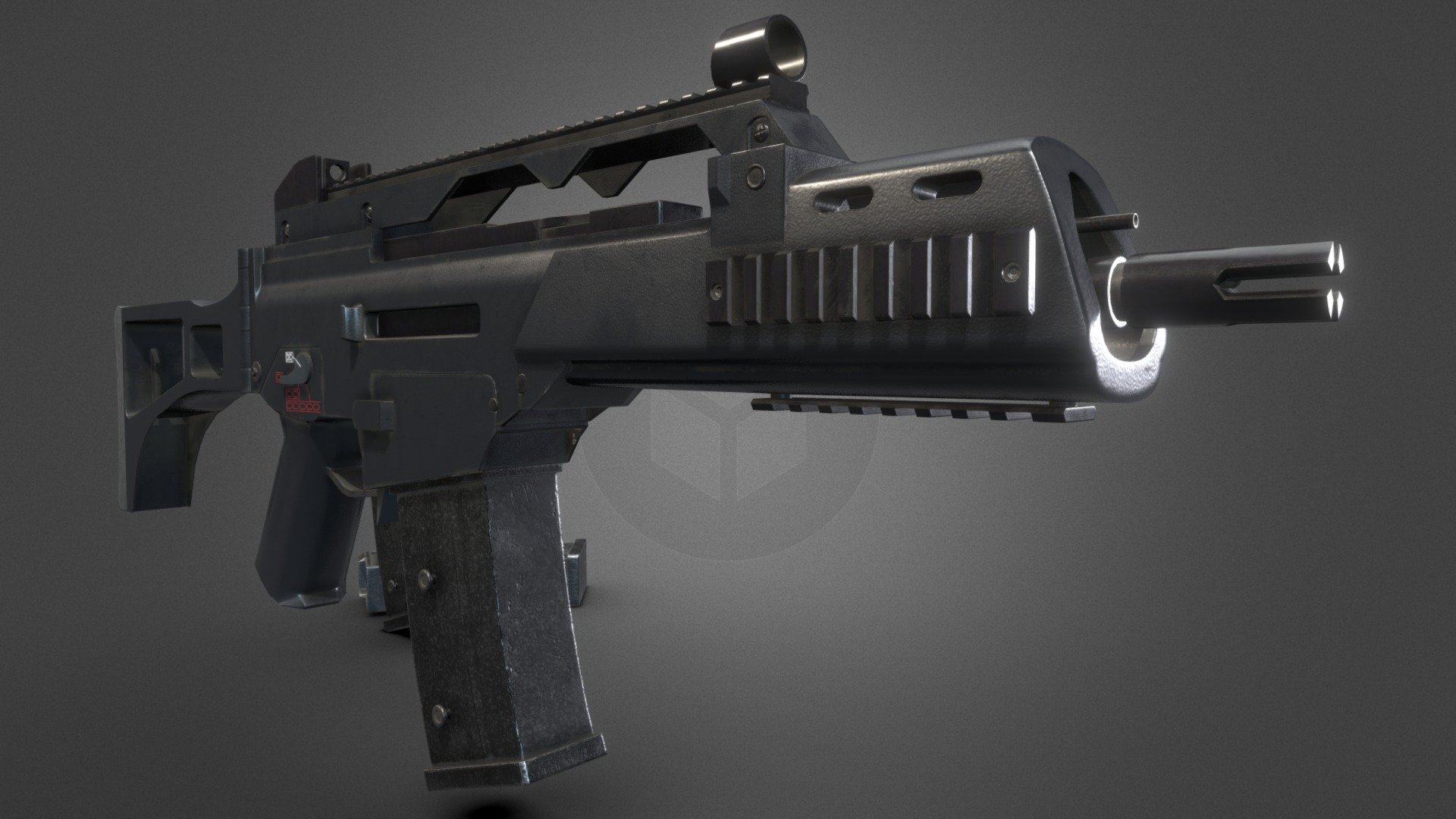 G36C - 3D model by JohanMattias [a3743f0] - Sketchfab