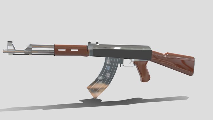 ak-47 3D Model