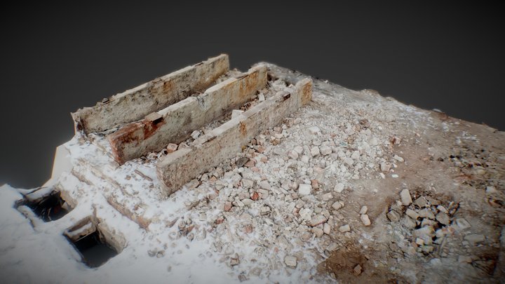Industrial Rubble #2, Lviv, Lviv Oblast, Ukraine 3D Model