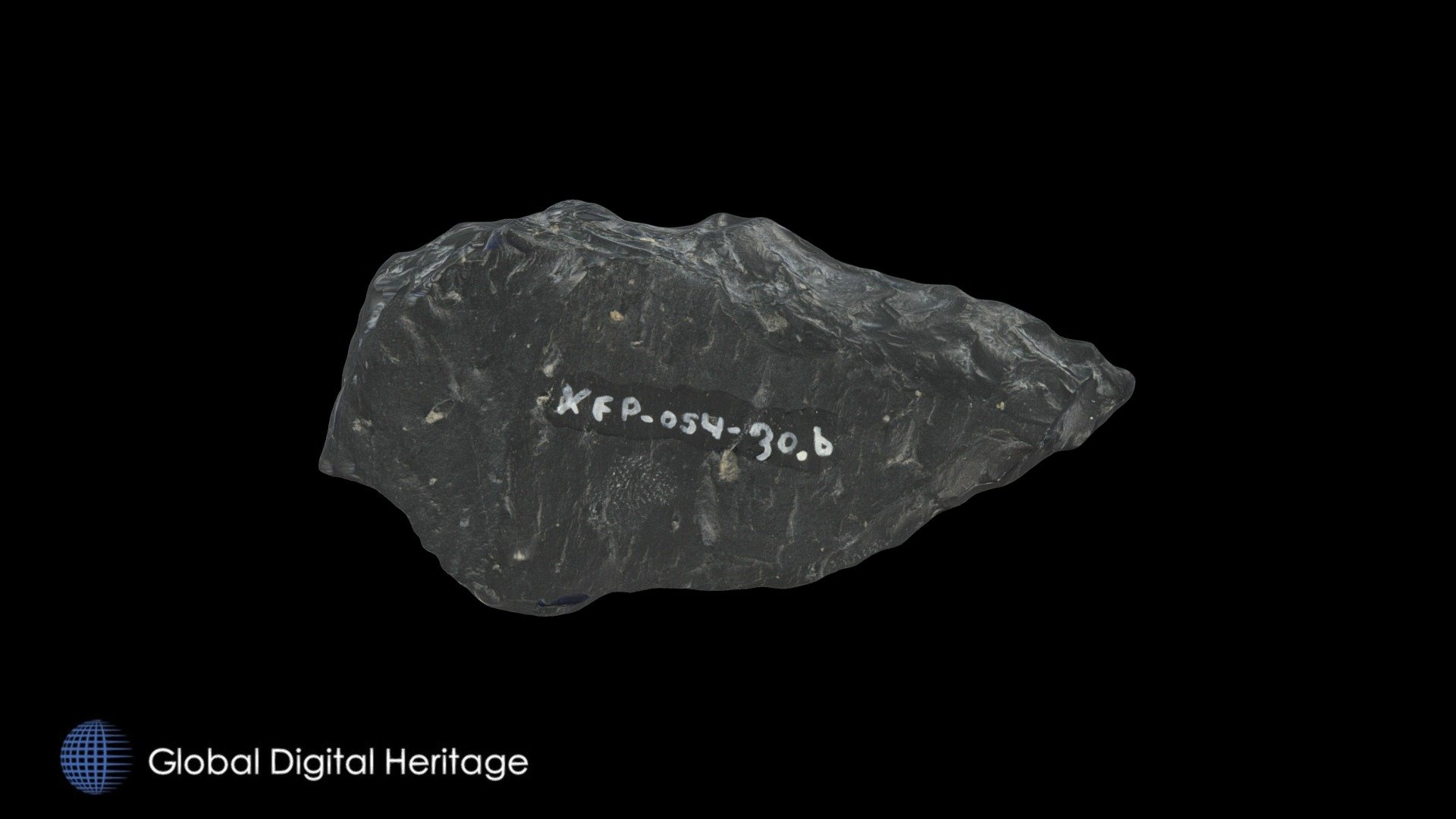 XFP-054 Retouched Flake, Sanak Island, Alaska