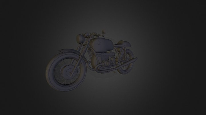 Cafe Racer (WIP) 3D Model