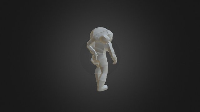 Fireman Carry Walk 3D Model
