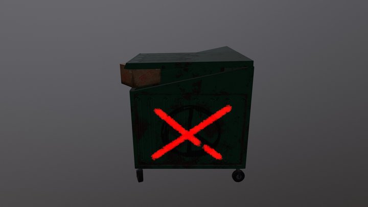 Dumpster 3D Model