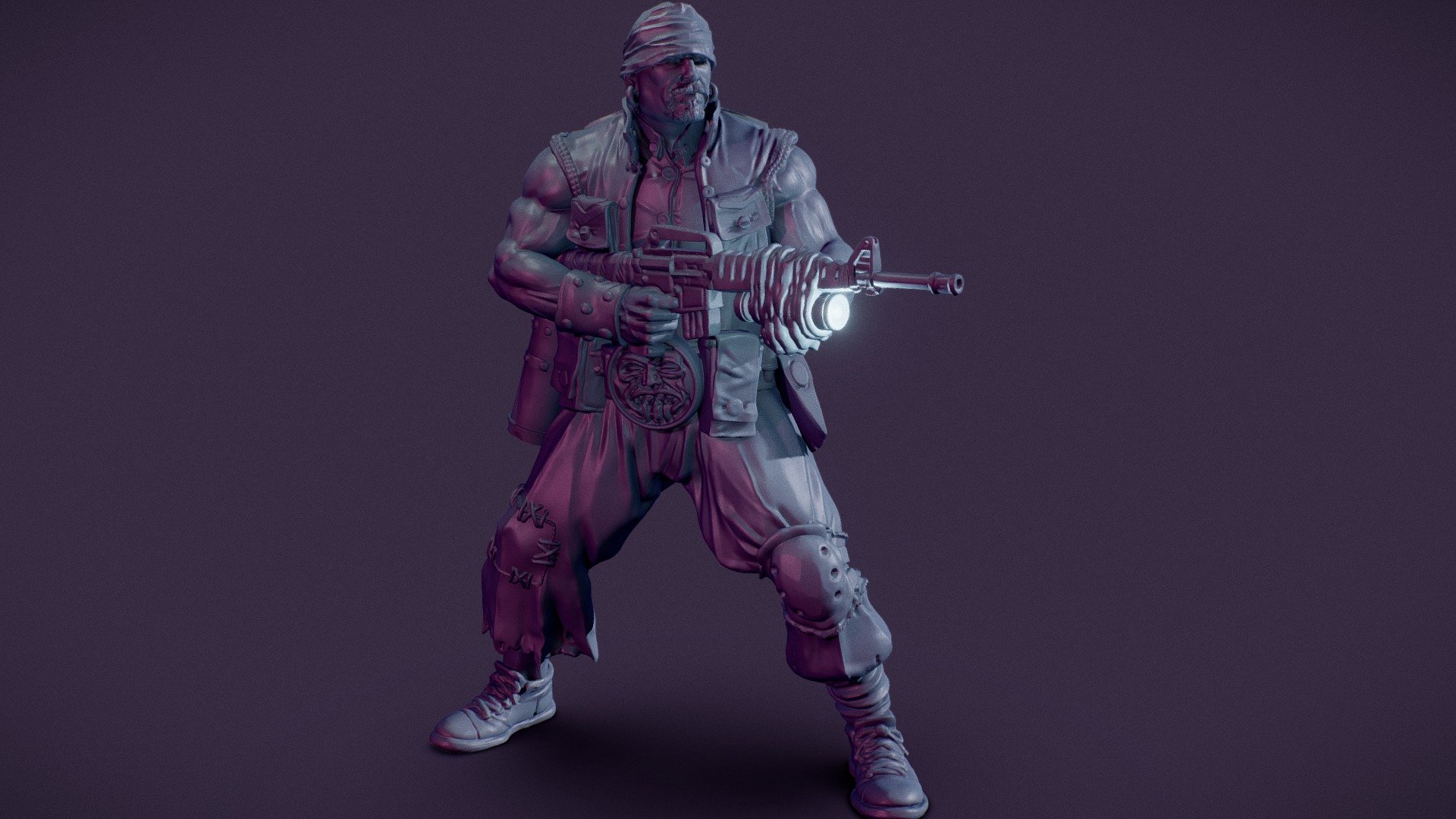 Soldier - 3D model by Faouzi Hamida 