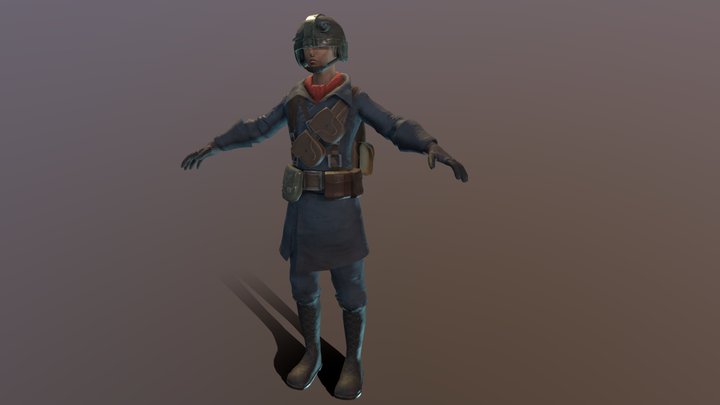 Fallout Squire 3D Model