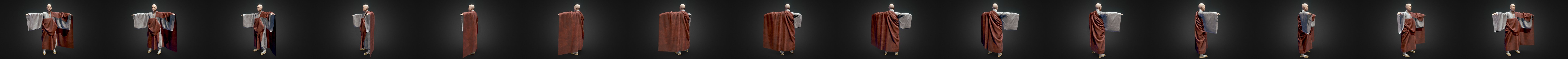 Monk 3D Model